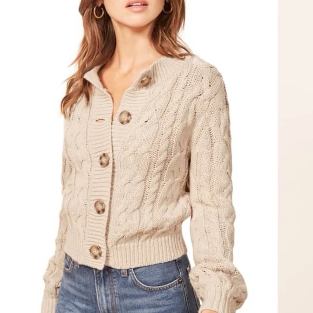 Reformation Annie Cardigan